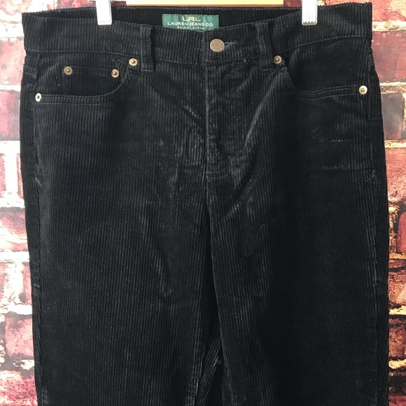 Ralph Lauren black corduroy pants Size 6 - Picture 7 of 8
